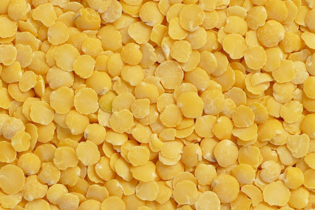 Gelbe Linsen - Grundnahrungsmittel einer Veganerin